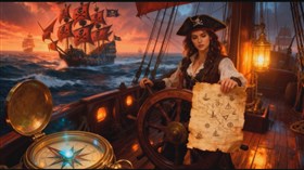 4K Enchanted Pirate Voyage