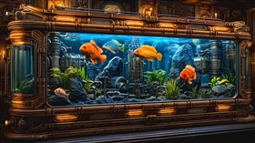 4K Big Fish Tank