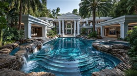 4K Kustom Pool Falls