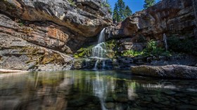 Rocky Waterfall
