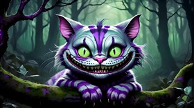 8K Cheshire Cat