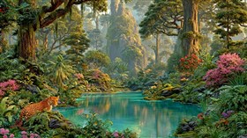 4K Jungle Pond