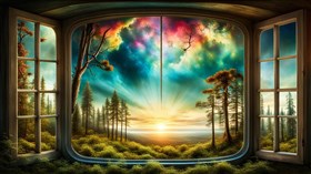 4K Window View