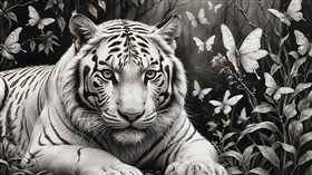 8K White Jungle