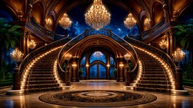 4K Staircase Glamor