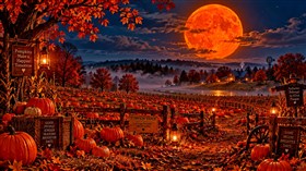 4K Pumpkin Patch