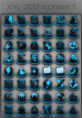 XYL 2013 iconset