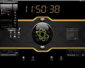 Big Clock In Black