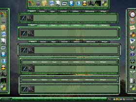 Rogue Green Tabs and Side Docks