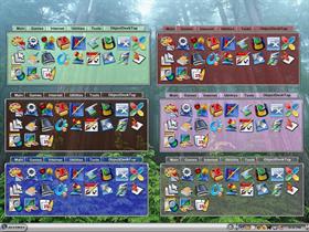 Transparent Tabbed Backgrounds
