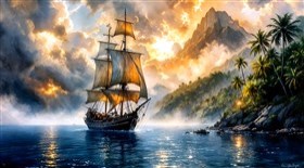 old sailboat