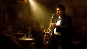 a live band