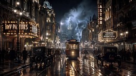 neo-noir street