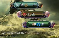 Chromehead tabbed set