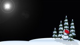 the lonely snowman 
