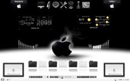 Apple In Black and White