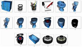 Bathroom Icon Set