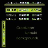 GreeNeon Nebula Bakgrounds