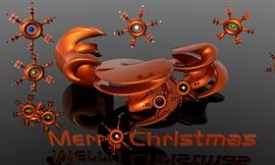3D Christmas Screen Saver