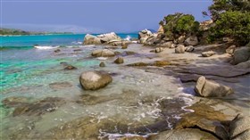 Spiaggia di Cala Ginepro_ Italy_ with Sound