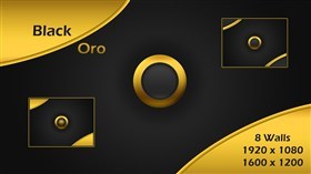 Black Oro Walls