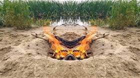 Riverbed Fire Pit