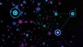 4K Neon Dot Back