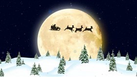 Santa Moon View