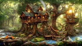 4K Treehouse Swamp