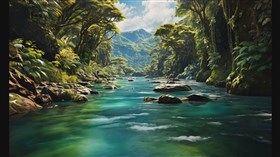 4K Hawaiian River