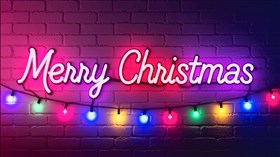 4K Blinking Christmas