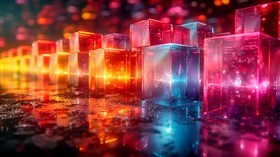 4K Transparent Neon