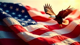 4K USA Flag
