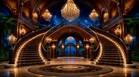 4K Staircase Glamor