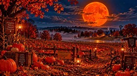 4K Pumpkin Patch