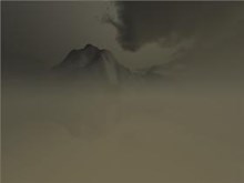 Misty mountain