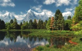 Mountains edge