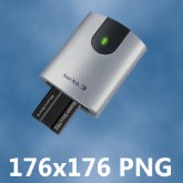 SanDisk MemoryStick reader