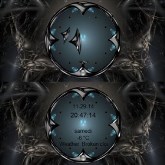 Infinity analog clock