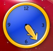 Comic Imagine Clock
